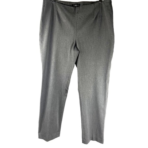 Talbot’s Classic Side Zip Grey Pants Slacks women”s Size 14 - Picture 1 of 9
